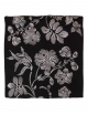 Table runner Ana Maria / Glittering night, in pure cotton. Made in France.