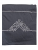 Embroidered duvet cover BLUE NAADAM, made in France
