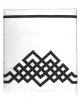 Black and white duvet cover NIGHT&DAY N°24, made in France