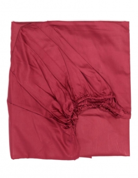 RED FITTED SHEET