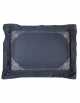Rectangular pillowcase BLUE NAADAM, made in France