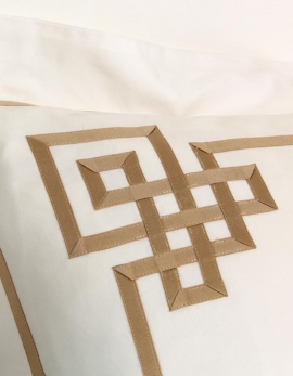Square pillowcase GOLD N°24
