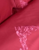 Red flat sheet